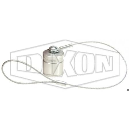 Dixon 1 in H-STYLE DUST CAP, ALUM 270009-8 V8DC-A